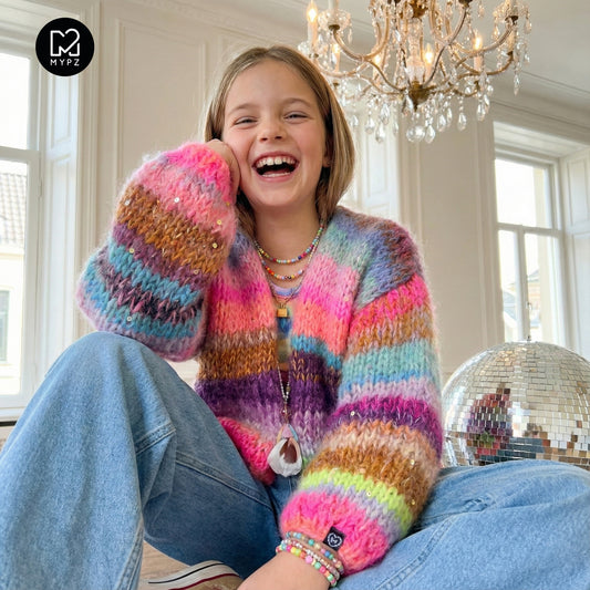 Knit pattern – MYPZ Chunky Mohair Cardigan Unicorn Glow No12 (ENG-NL-DE)