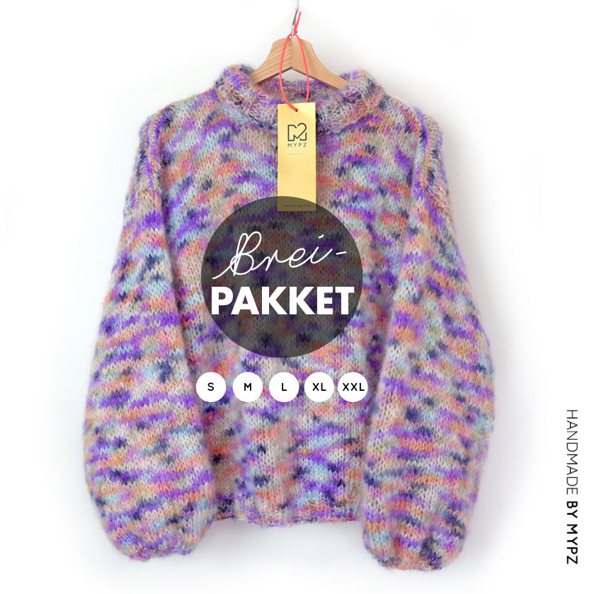 Knitting Kit – MYPZ Light Mohair Pullover Vivienne No8 (ENG-NL)