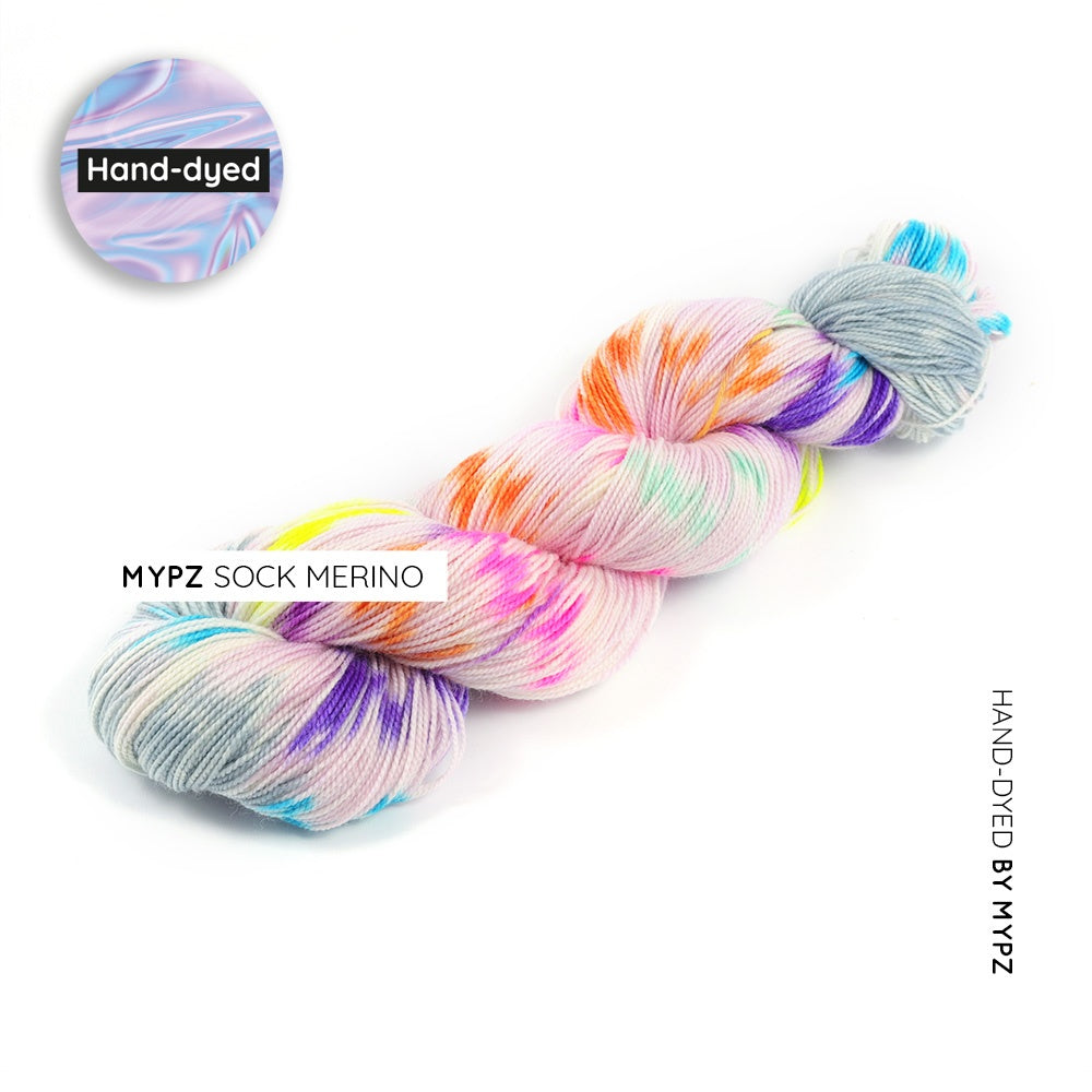 MYPZ Sock Merino Cnnfetti Grey