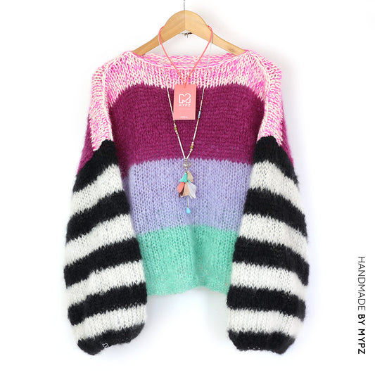 Knitting Kit – MYPZ Basic Light Mohair Pullover Coco no10 (ENG-NL)