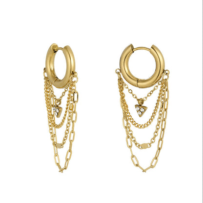Diamond earrings