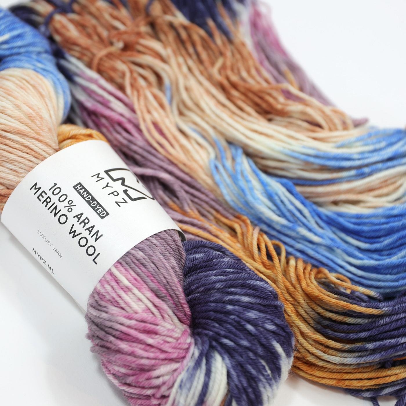 MYPZ Hand-dyed 100% Aran Merino Wool – Western