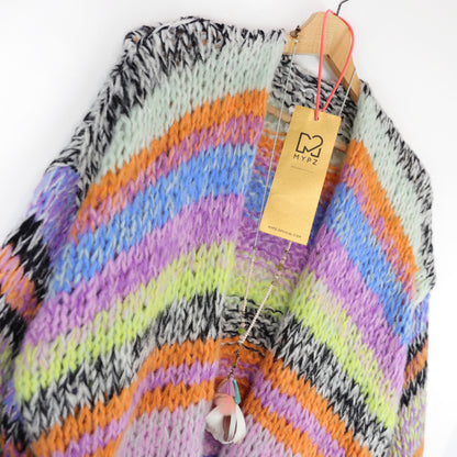 Knitting Kit – MYPZ Chunky Alpaca Cardigan Fluffy No.12 (ENG-NL-DE)