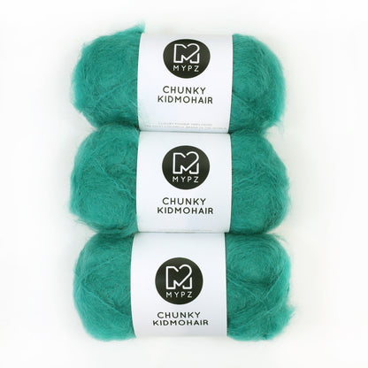 MYPZ Chunky Kidmohair DK – Green
