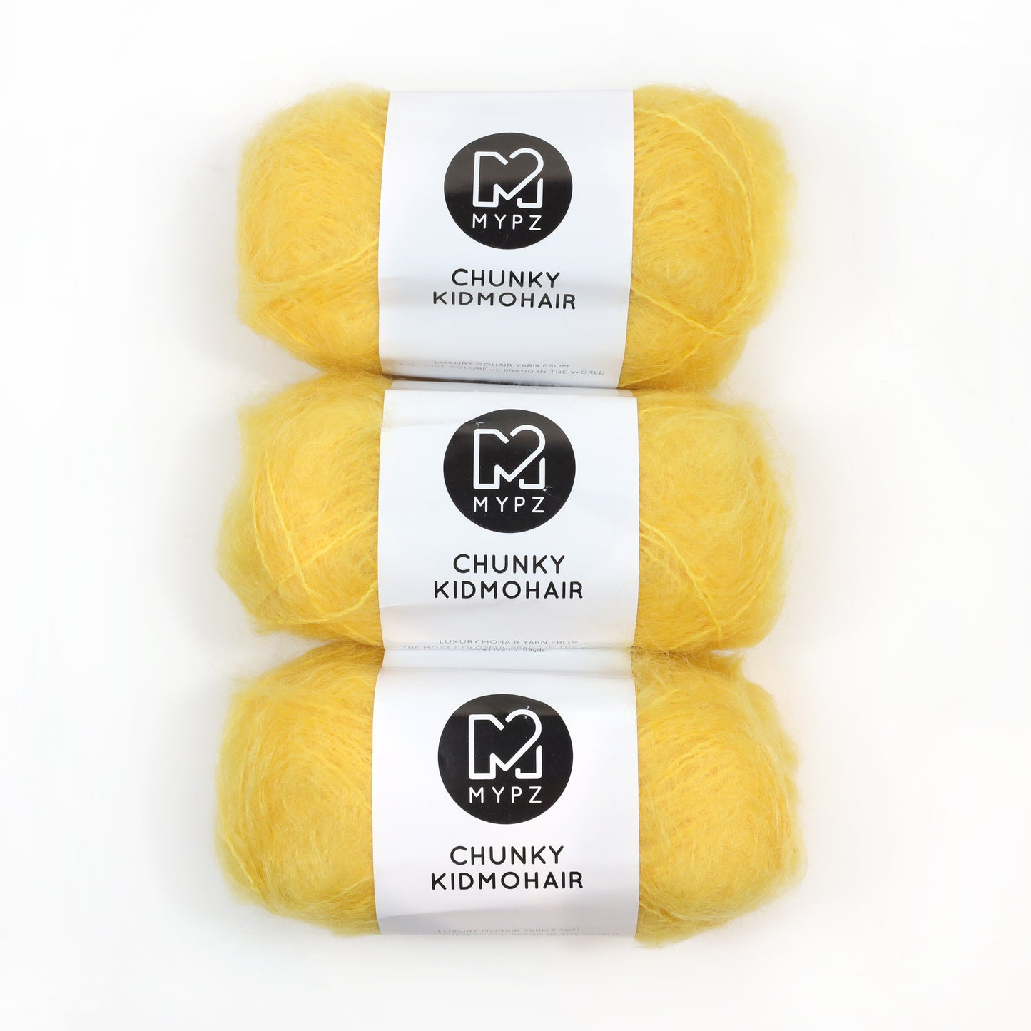 MYPZ Chunky Kidmohair DK Yellow