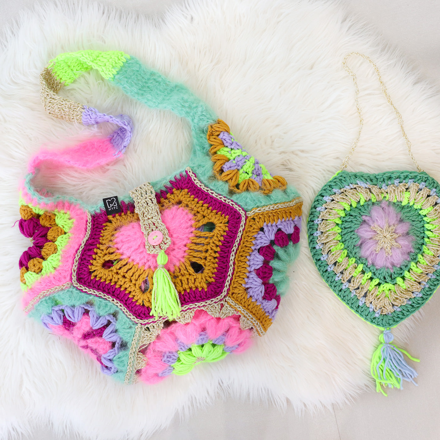 Crochet kit [PREORDER] - MYPZ Happiness bag (ENG-NL-DE)
