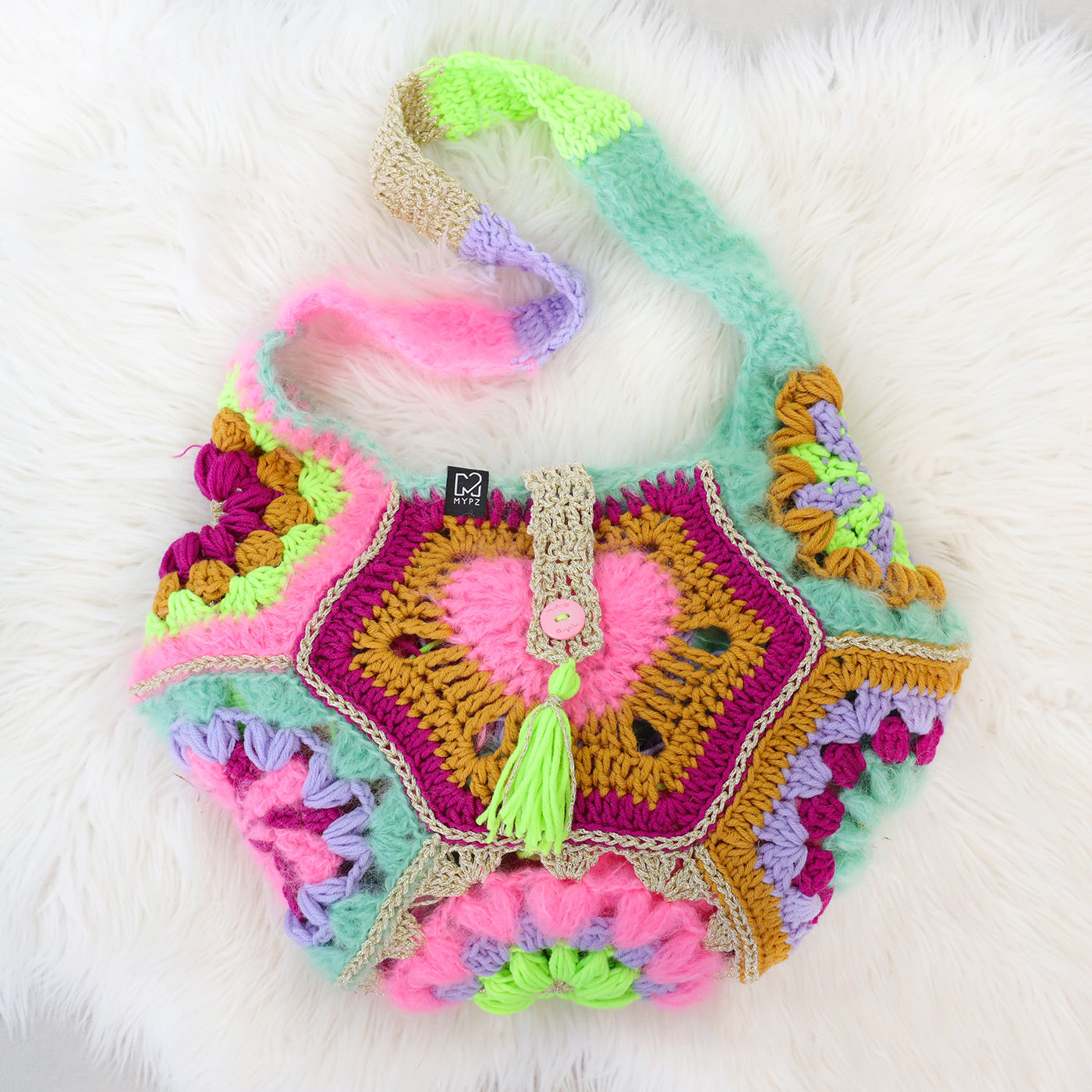 Crochet kit [PREORDER] - MYPZ Happiness bag (ENG-NL-DE)