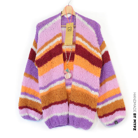 Strikkesett – MYPZ Light Alpaca Cardigan Sweet Hugs No10 (ENG-DE-NL-ES-FR-IT-DA-SV-NO)