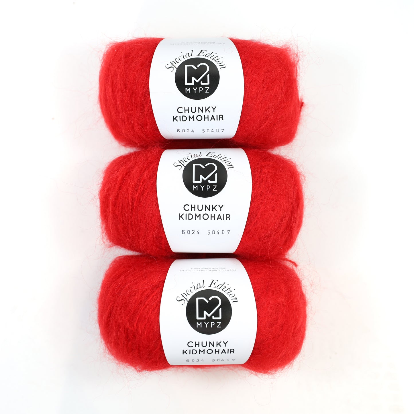 MYPZ Chunky Kidmohair DK Special Edition - Red