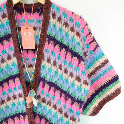 Crochet pattern - MYPZ Sprinkle Cardigan no5 (ENG-NL-DE)