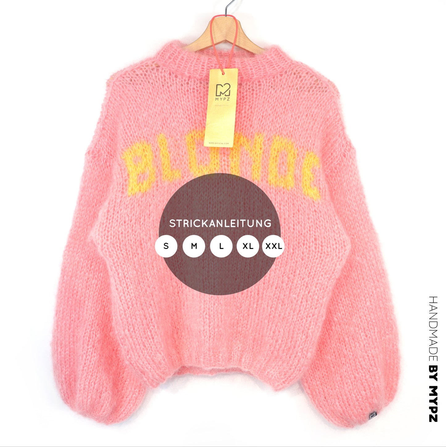 Knit pattern – MYPZ Light Mohair Pullover Blonde No8 (ENG-DE-NL)