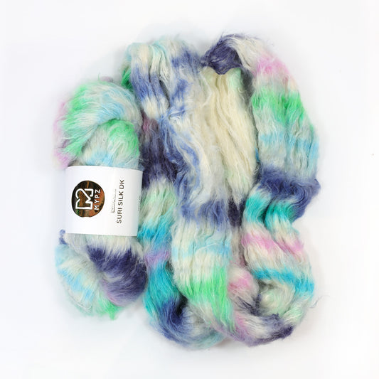 MYPZ Suri Silk DK – håndfarget Blue Lagoon