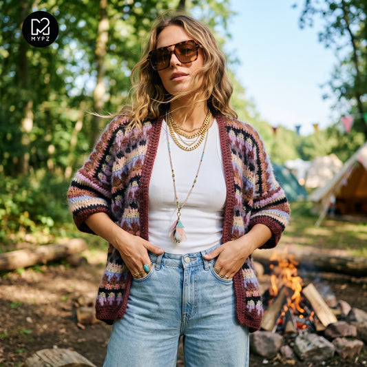 Heklesett – MYPZ Woodland Cardigan nr. 5 (ENG-NL-DE-ES-FR-IT-NO-DA-SV)