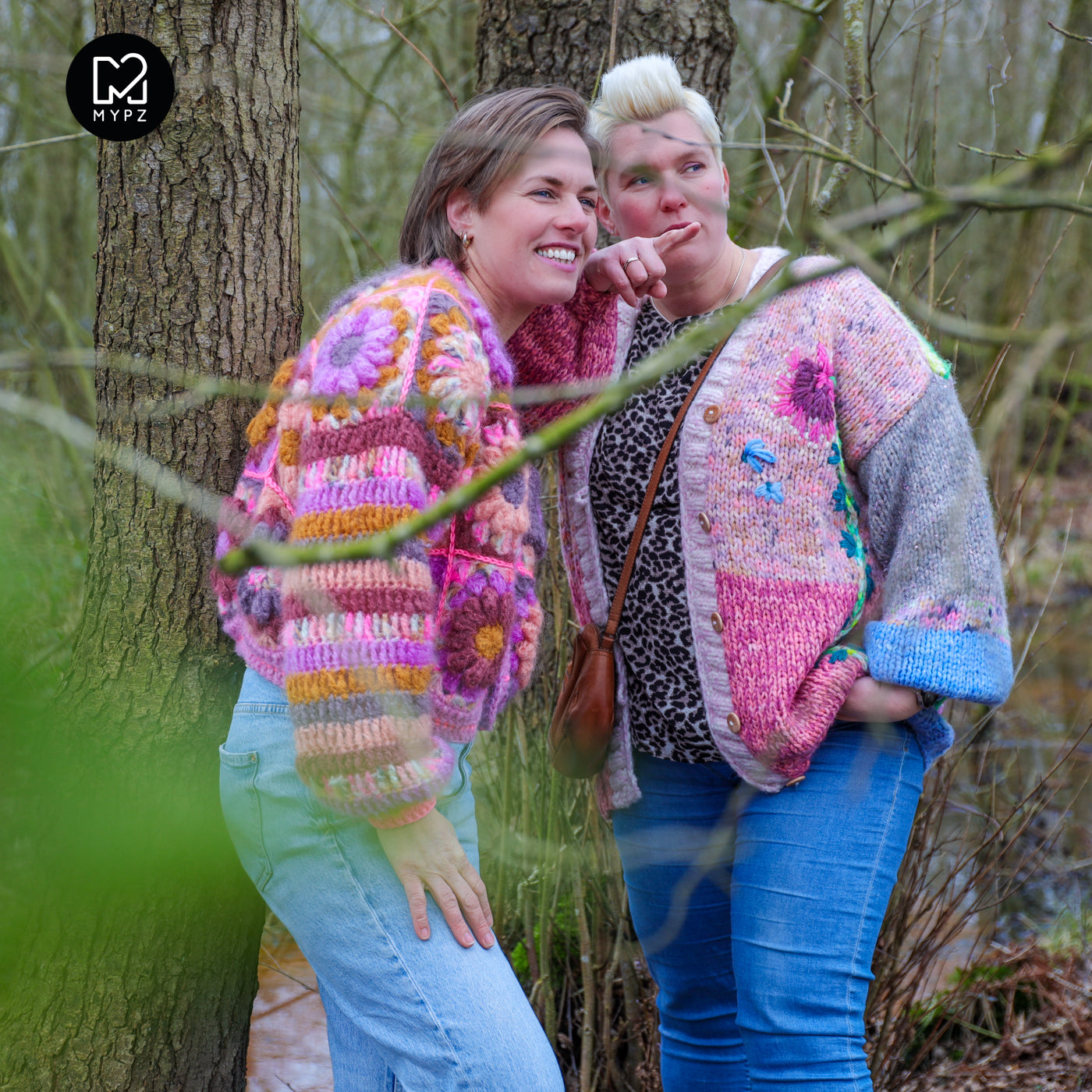 Crochet kit - MYPZ 3D Granny Cardigan Mona (ENG-NL-DE)