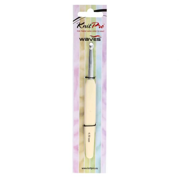 Knitpro Waves crochet hook – 6,5mm (US 10,5-3)