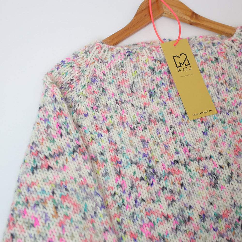 Knitting Kit – MYPZ top-down sweater Fusion No6 - Beginner (ENG-NL)