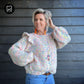 MYPZ Top-down ruffle confetti sweater no6