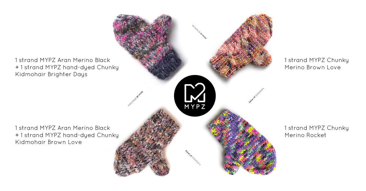 Knit pattern - MYPZ Mittens No6 (ENG-NL)